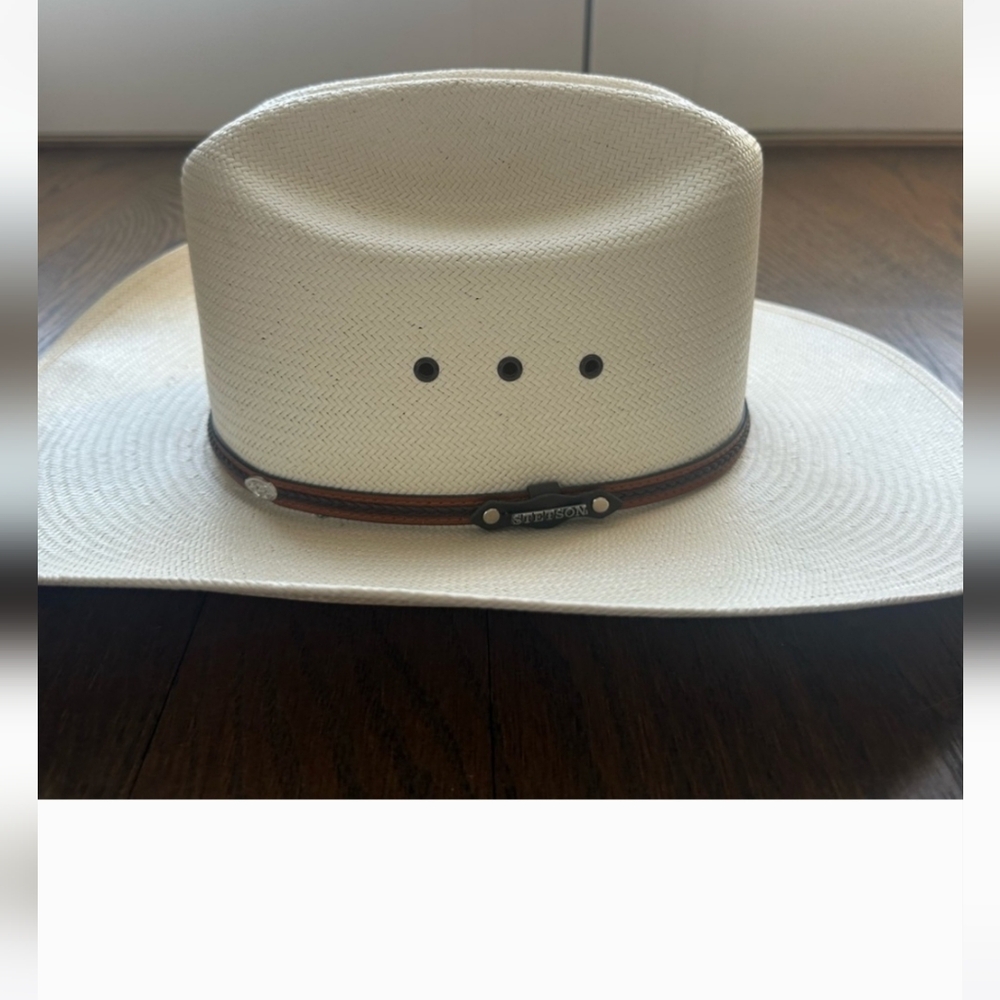 Stetson 10X Angus Straw Cowboy Hat